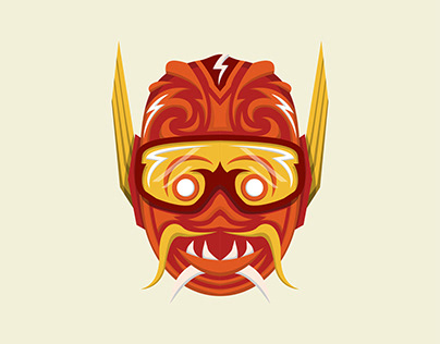 mask vector gundala indonesian