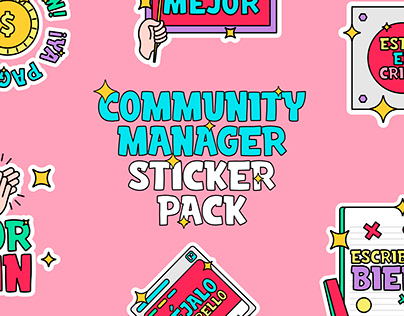 Community Manager - Sticker Pack