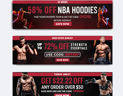 Sports Web banners
