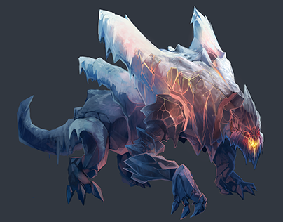 Ice/Lava beast (Ghaskrago)
