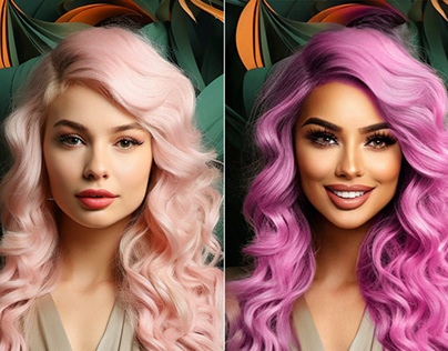 Ai Avatar Before & After Beauty Edits