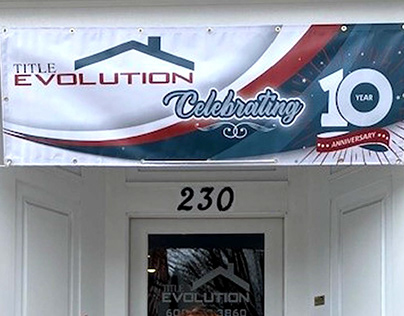 Title Evolution 10 Years Banner