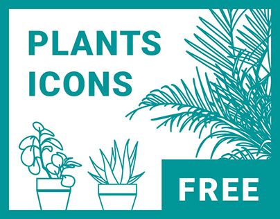 Free plants icons