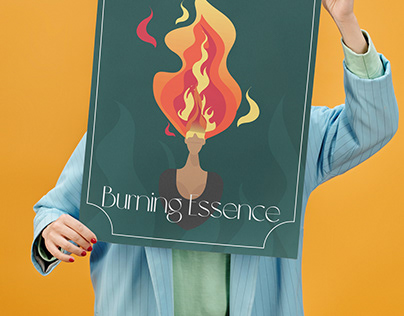 Burning Essence - Bookcover Design
