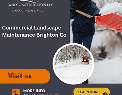 Commercial Landscape Maintenance Brighton Co