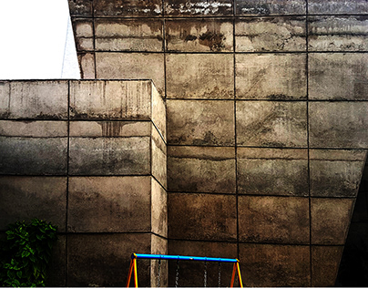 My Capture #85: Concrete proof grid, India