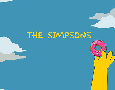 The simpsons art