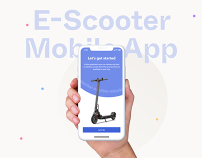 Electric Scooter Rent App - UI/UX