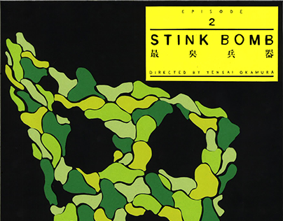 Stink Bomb Flat Design