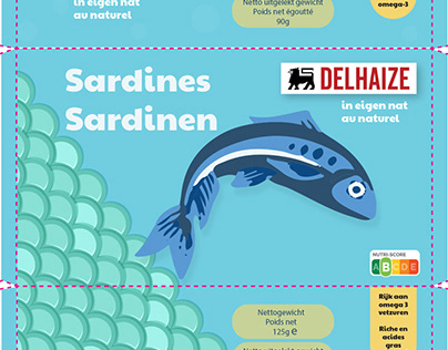 Sardines Packaging - Redesign