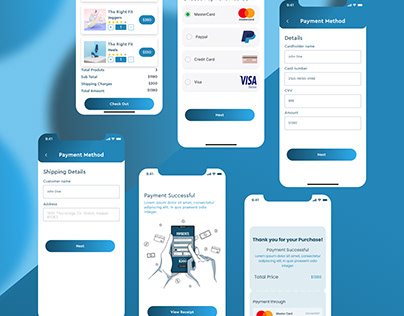 Checkout and Payment UI