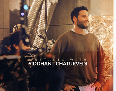 Outtakes with Siddhant Chaturvedi for Budweiser