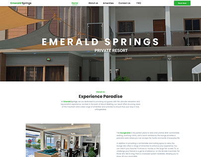 Emerald Springs Website