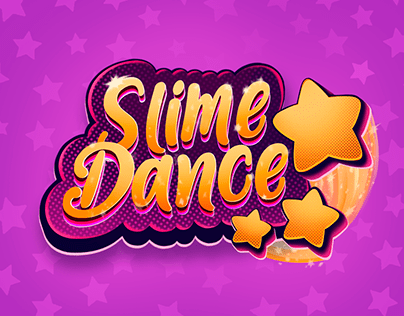 Slime dance mobile game logo