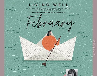 Living Well Cover - Sainsbury's Magazine