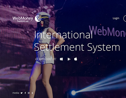 Redesign WebMoney web-site