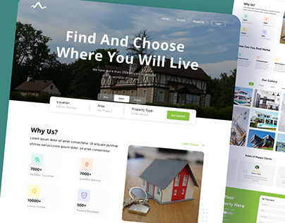 Home-Real Estate Landing Page