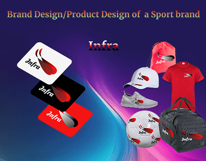 Brand design of a Sport brand