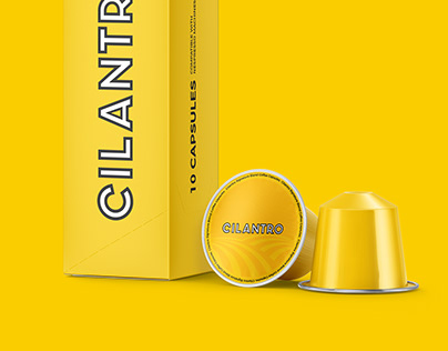 Cilantro | Gourmet Coffee Capsules Branding