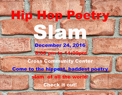 Hip Hop Poetry Slam Project