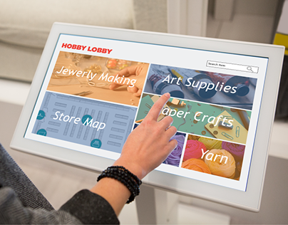 Hobby Lobby Interactive Interface