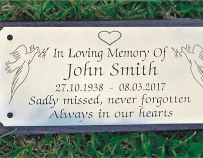 Personalized Memorial Plaques Tribute to Your Loved One