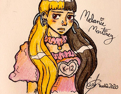 Melanie Martinez drawing