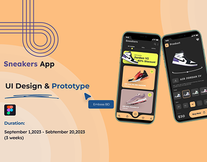 Sneakers App UI