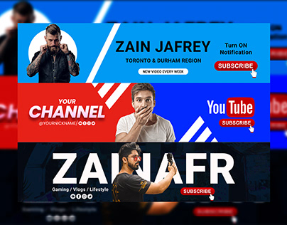 YouTube Channel Banner Design