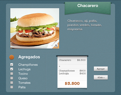 iClub - Interactive menu for restaurants on tablets