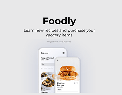Foodly- A food recipe app