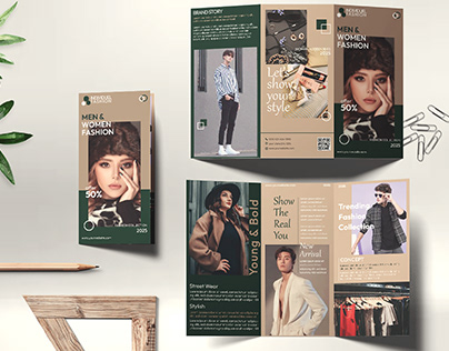 Fashion Trifold Brochure Design