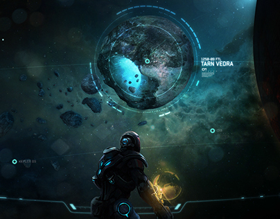 Mass Effect Andromeda - User Interface Design