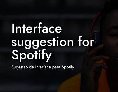 Interface design | Interface suggestion for Spotify
