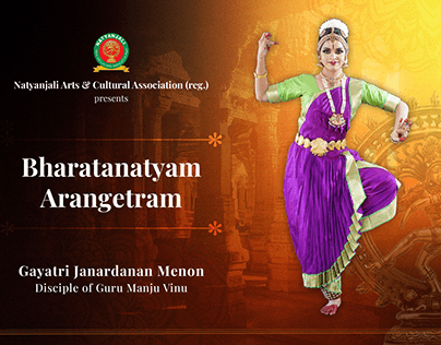 Bharatanatyam Arangethram Brochure - Gayathri