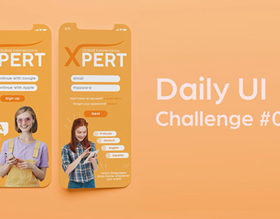 Project thumbnail - Daily UI Challenge - 001