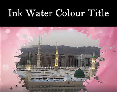 Ink Water Colour Title