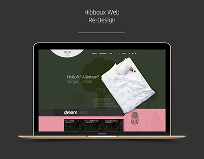 Hibboux Homepage Redesign