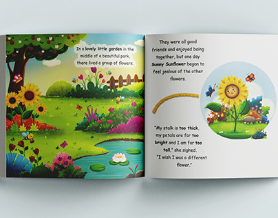 Children's book formatting and layout design