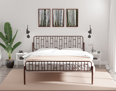 Bambus | Furniture Design | Metal Bed Design