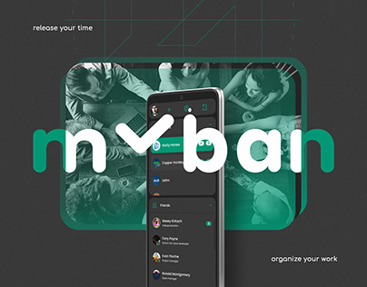 myban - kanban messanger for small digital team