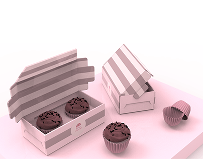 Cupcake Packaging Design