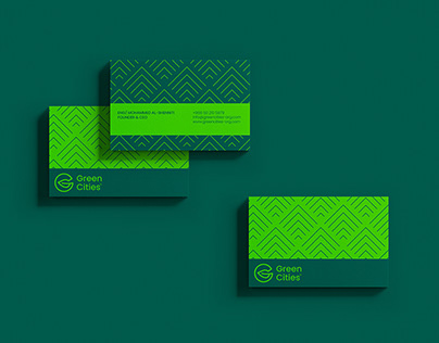 Project thumbnail - Green cities logo & idenitiy