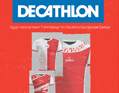 T-shirt design for Decathlon Sportswear