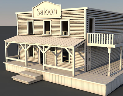 Old Western Saloon