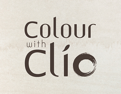 Colour With Clio branding & website