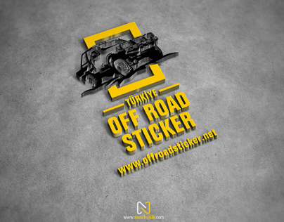 Off Road Sticker Logo Çalışması