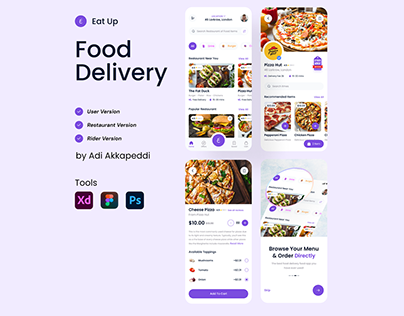 Eat up (Food Delivery) App