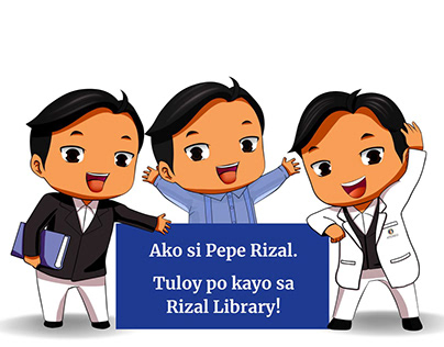 Rizal Library: Brand Identity Posters