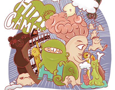 Illustrated book project: Das indoktrinierte Gehirn